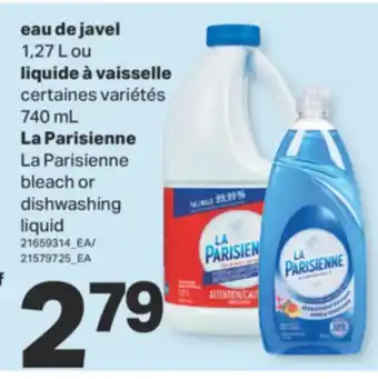 L'Intermarché EAU DE JAVEL, 1,27 L OU LIQUIDE À VAISSELLE, 740 ML offer