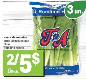 L'Intermarché CŒUR DE ROMAINE, 3 UN offer