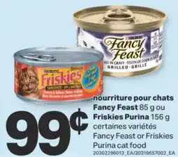 L'Intermarché NOURRITURE POUR CHATS FANCY FEAST, 85 G OU FRISKIES PURINA, 156 G offer