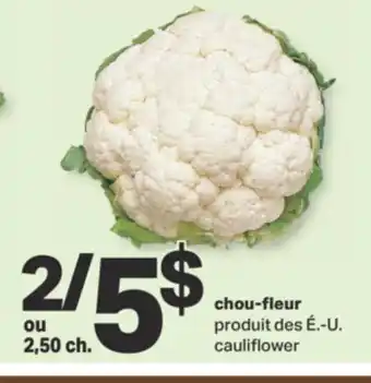 L'Intermarché CHOU-FLEUR offer