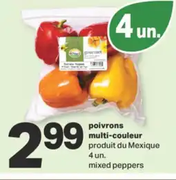 L'Intermarché POIVRONS MULTI-COULEUR, 4 UN offer