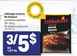 L'Intermarché MÉLANGE À SAUCE ST-HUBERT, 20 - 52 G offer