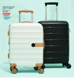 Walmart Jetstream Expandable Carry-On Luggage offer