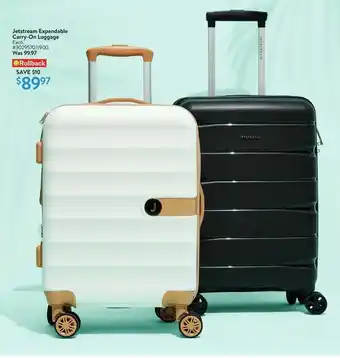 Walmart Jetstream Expandable Carry-On Luggage offer