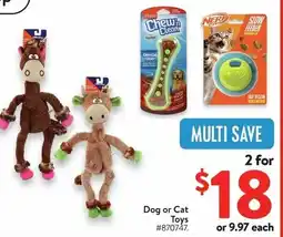 Walmart Dog or Cat Toys offer