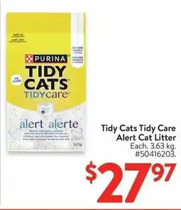 Walmart Tidy Cats Tidy Care Alert Cat Litter offer