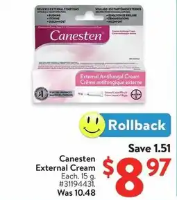 Walmart Canesten External Cream offer