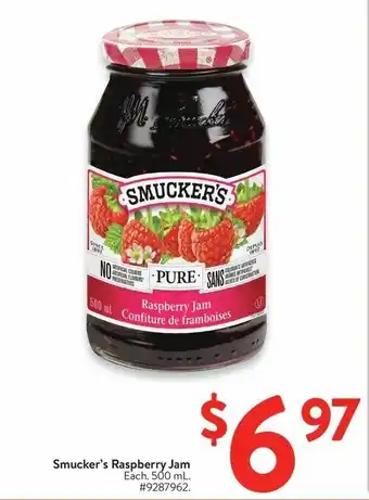 Walmart Smucker's Raspberry Jam offer