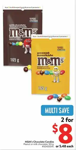 Walmart M&M's Chocolate Candies offer