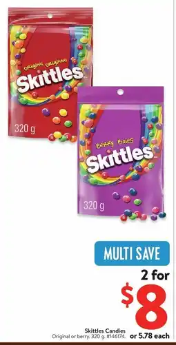 Walmart Skittles Candies offer