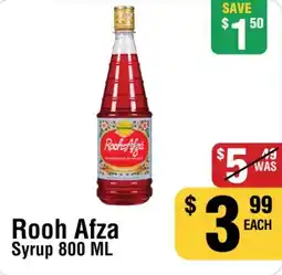 Iqbal Foods Rooh Afza Syrup offer