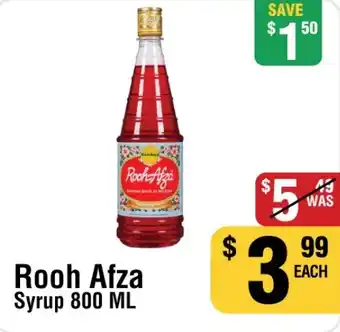 Iqbal Foods Rooh Afza Syrup offer