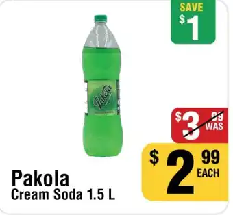 Iqbal Foods Pakola Cream Soda offer