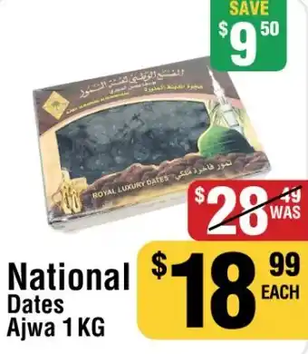 Iqbal Foods National Dates Ajwa offer