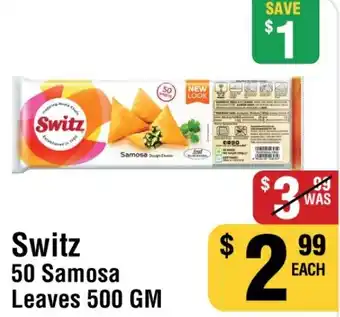 Iqbal Foods Switz 50 Samosa Leaves offer