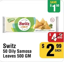 Iqbal Foods Switz 50 Oily Samosa Leaves offer