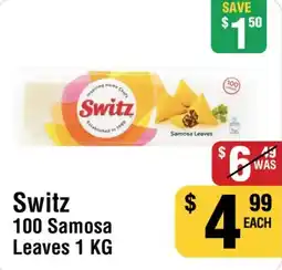 Iqbal Foods Switz 100 Samosa Leaves offer