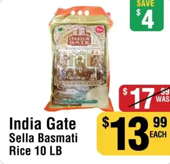 Iqbal Foods India Gate Sella Basmati Rice offer