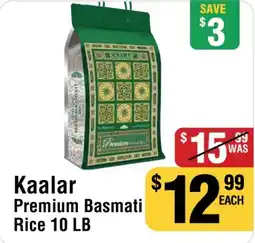 Iqbal Foods Kaalar Premium Basmati Rice offer