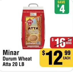 Iqbal Foods Minar Durum Wheat Atta offer