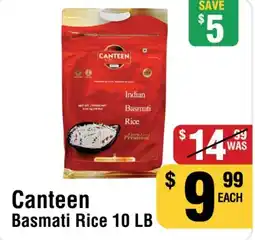 Iqbal Foods Canteen Indian Basmati Rice offer