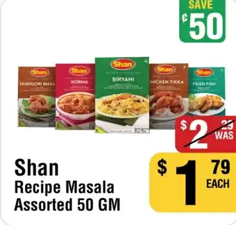 Iqbal Foods Shan Recipe Masala Assorted offer