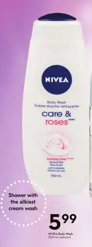 Sobeys Nivea body wash offer