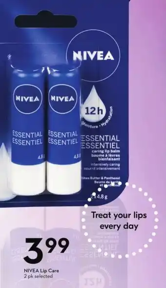 Sobeys Nivea lip care offer