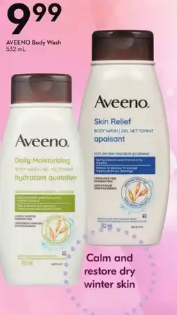 Sobeys Aveeno body wash offer