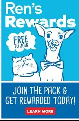 Ren’s Pets Depot Learn more offer