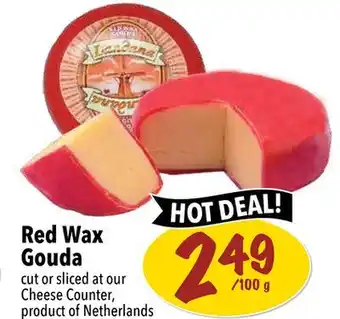 Farm Boy Red Wax Gouda offer