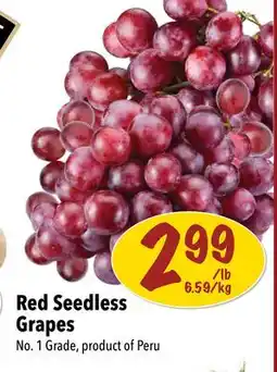 Farm Boy Red Seedless Grapes offer