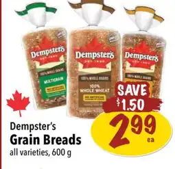 Farm Boy Dempster's Grain Breads offer