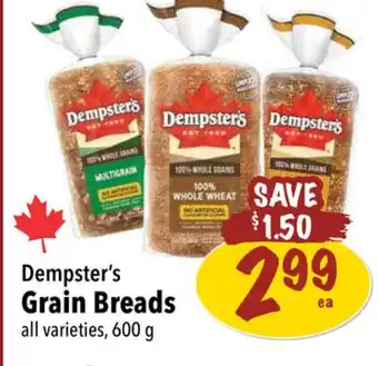 Farm Boy Dempster's Grain Breads offer