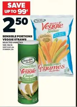 Loblaws Sensible portions veggie straws offer