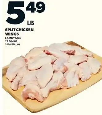 Loblaws Split chicken wings offer