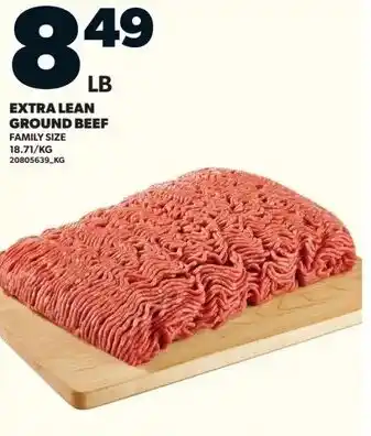 Loblaws Extra lean ground beef offer