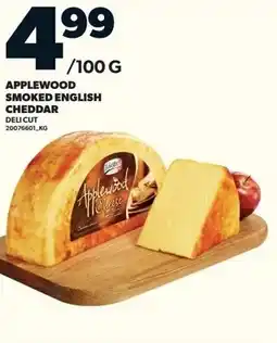 Loblaws Applewood smoked english cheddar offer