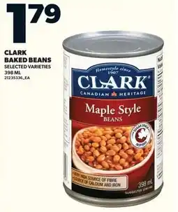 Loblaws Clark baked beans offer