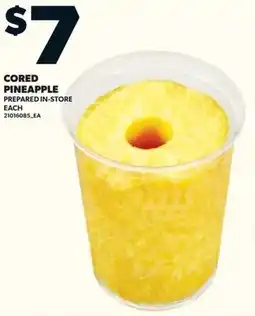 Loblaws Cored Pineapple offer