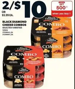 Loblaws Black diamond cheese combos offer