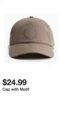 H&M Cap with Motif offer