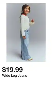 H&M Wide Leg Jeans offer