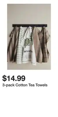 H&M 3-pack Cotton Tea Towels offer