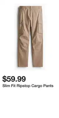 H&M Slim Fit Ripstop Cargo Pants offer