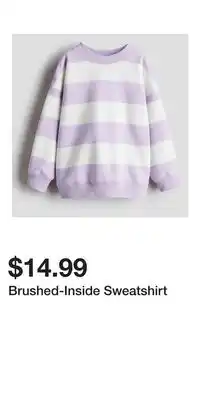 H&M Brushed-Inside Sweatshirt offer