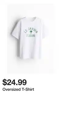 H&M Oversized T-Shirt offer