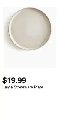 H&M Large Stoneware Plate offer