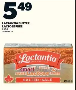 Loblaws Lactantia butter lactose offer