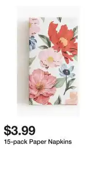 H&M 15-pack Paper Napkins offer